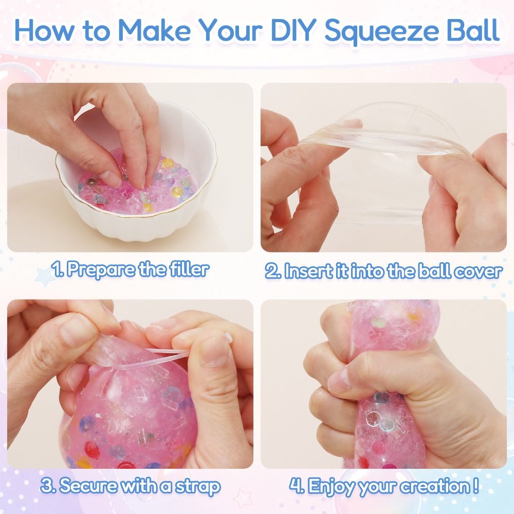 6cm Bal Skins DIY Stressbal Ma - Slime Making Kit recensie en prijs
