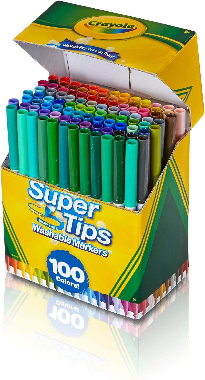 Crayola Super Tips Marker Set  - Crayola Art Supply recensie en prijs