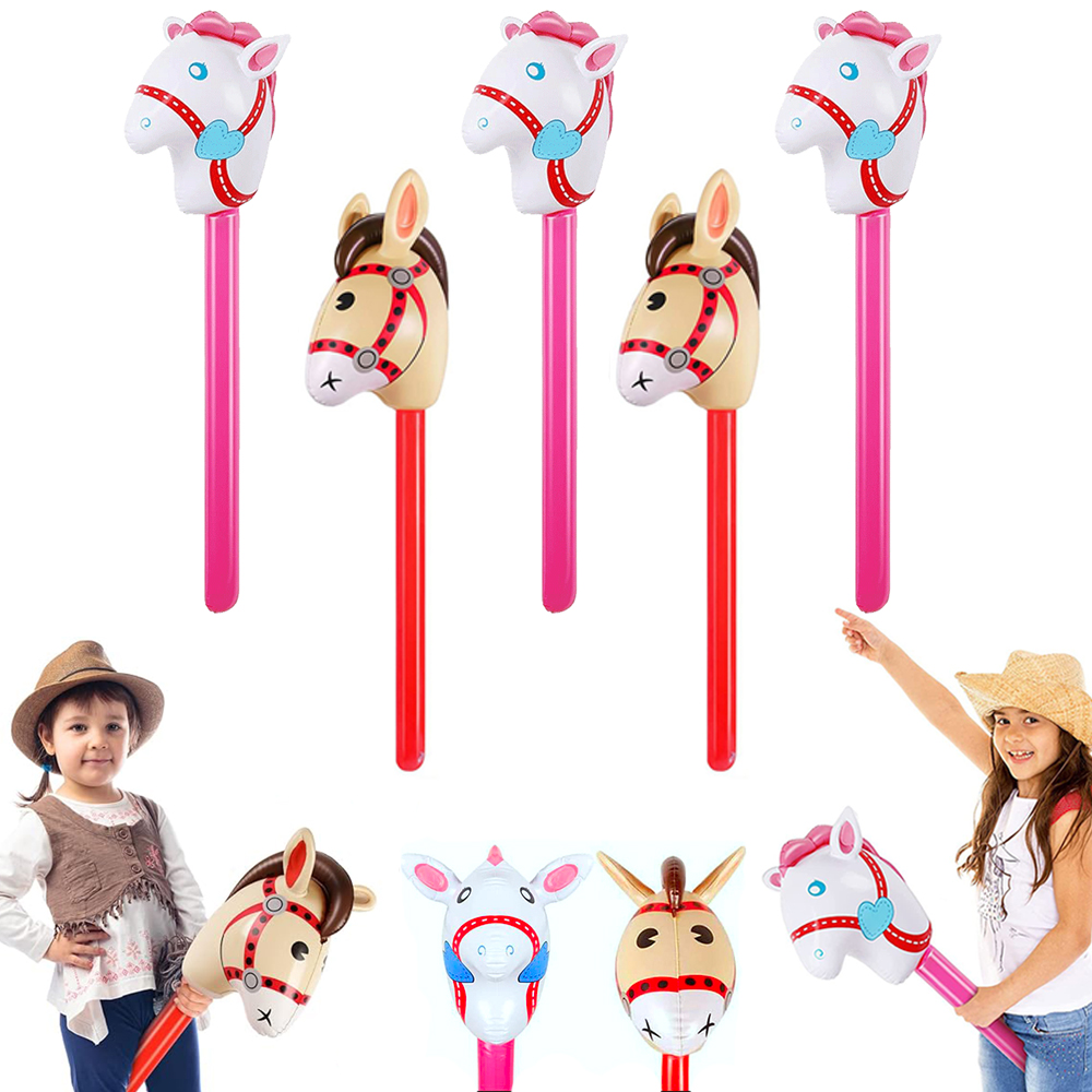2 stuks paardenhoofd stok ball - Kids Toys Horse recensie en prijs