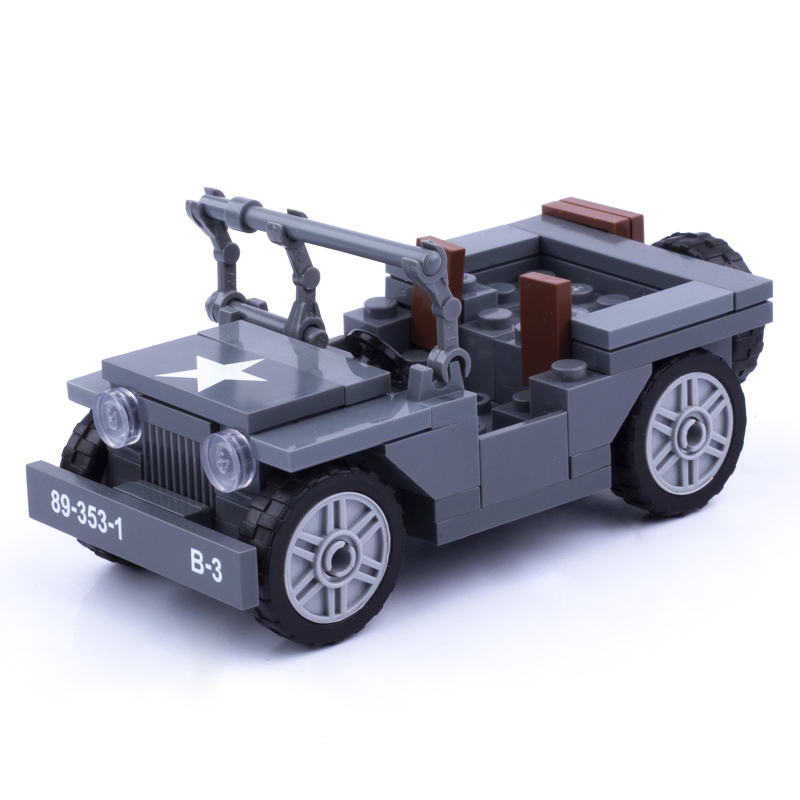 Moc WW2 Militaire Ons Cijfers  - Kids Toys Jeep recensie en prijs