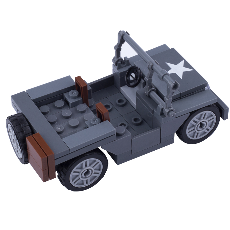 Moc WW2 Militaire Ons Cijfers  - Kids Toys Jeep recensie en prijs