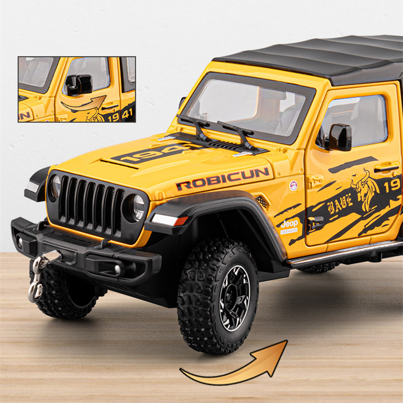 1:24 Jeeps Wrangler Rubicon Le - Kids Toys Jeep recensie en prijs
