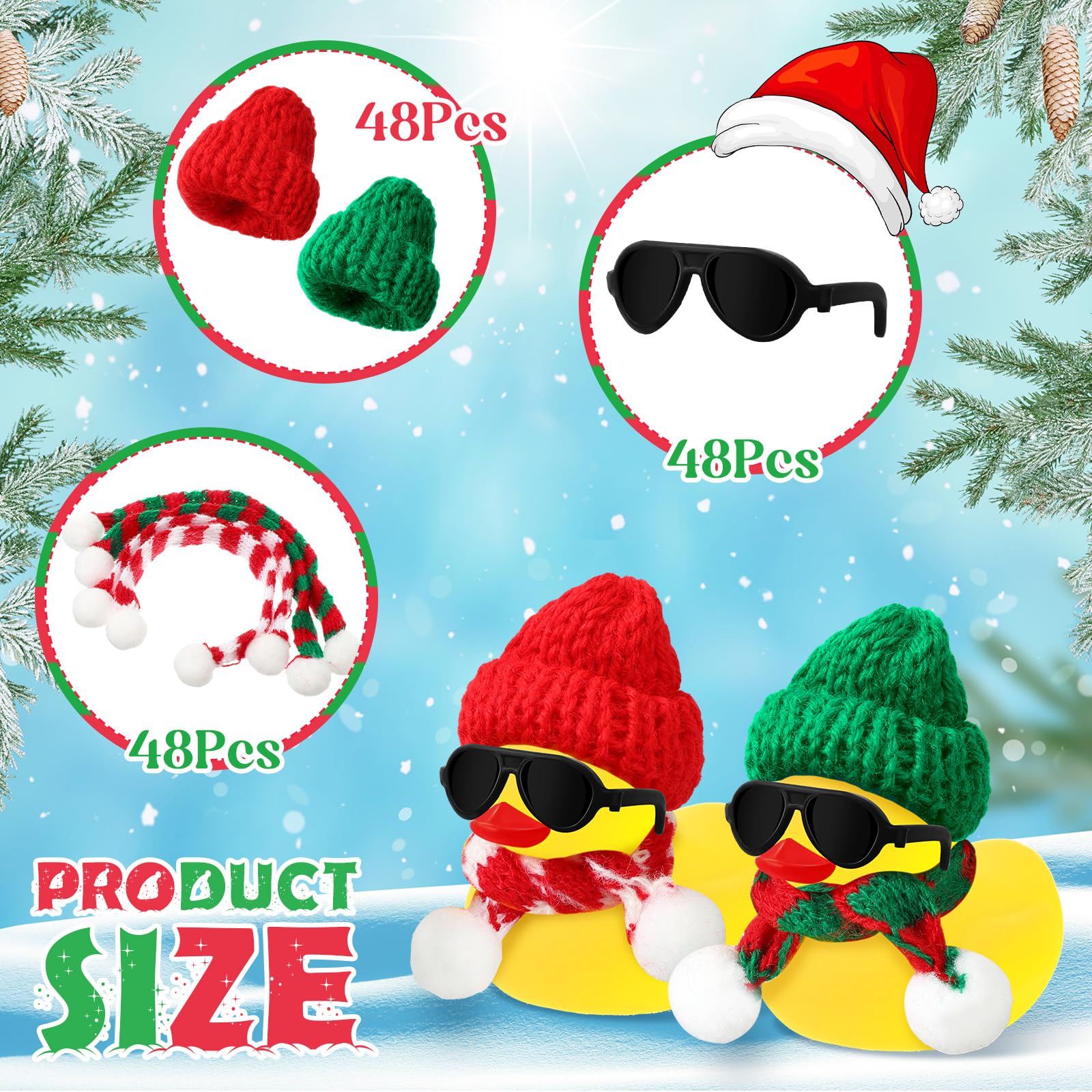 12/24/48 Set Kerst Rubber Eend - Kids Toys Jeep recensie en prijs
