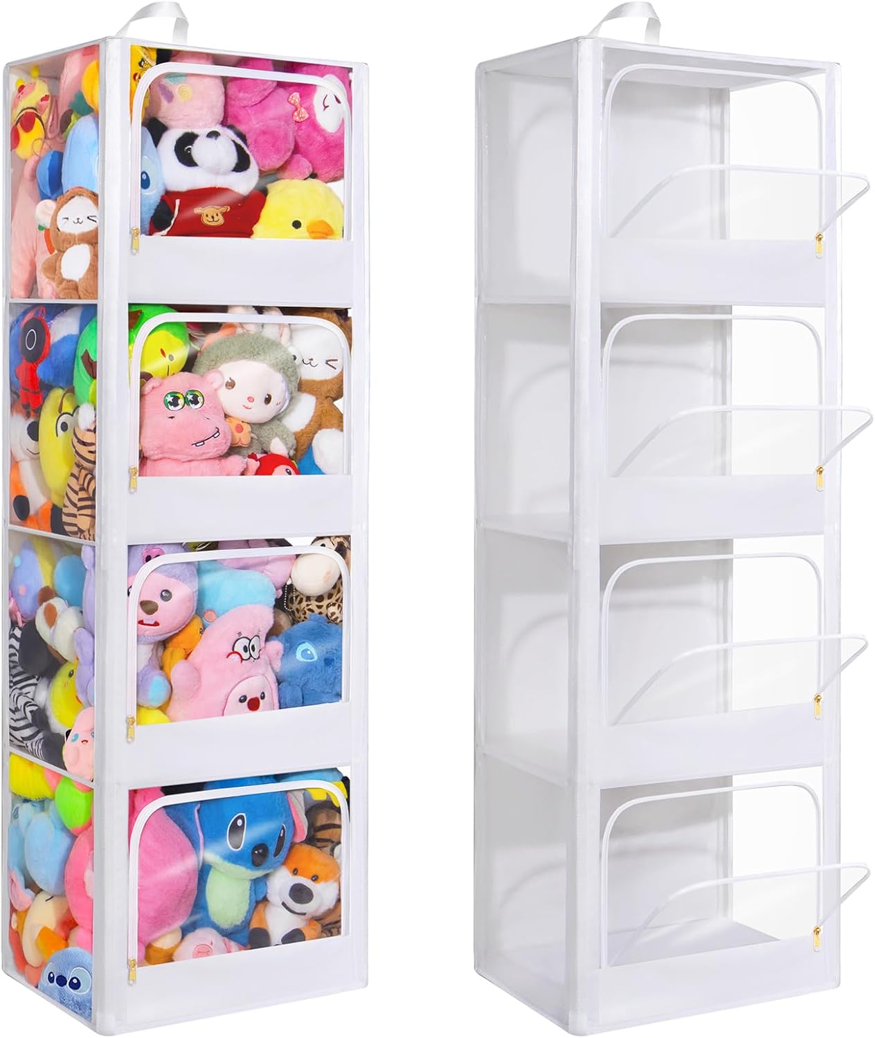 4-laags transparante rits-opbe - Kids Storage Toys recensie en prijs