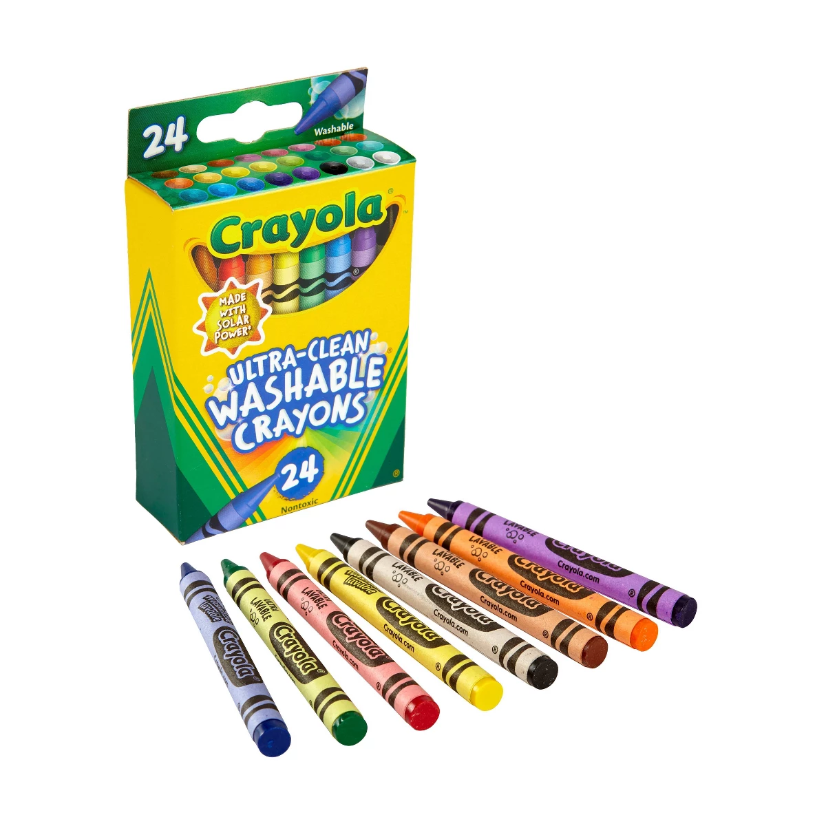 Crayola 24ct Ultra Clean Wasba - Crayola Art Supply recensie en prijs