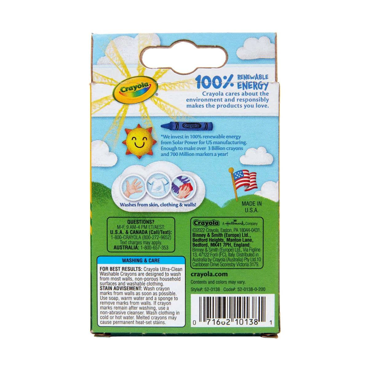 Crayola 24ct Ultra Clean Wasba - Crayola Art Supply recensie en prijs