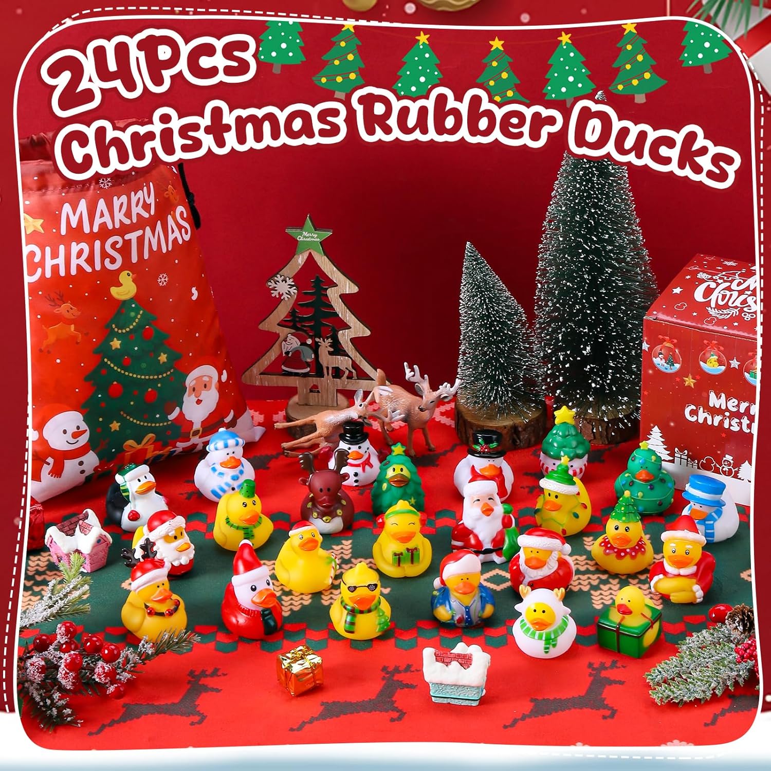 12-100 stks Kerst Badeendjes,  - Kids Toys Jeep recensie en prijs