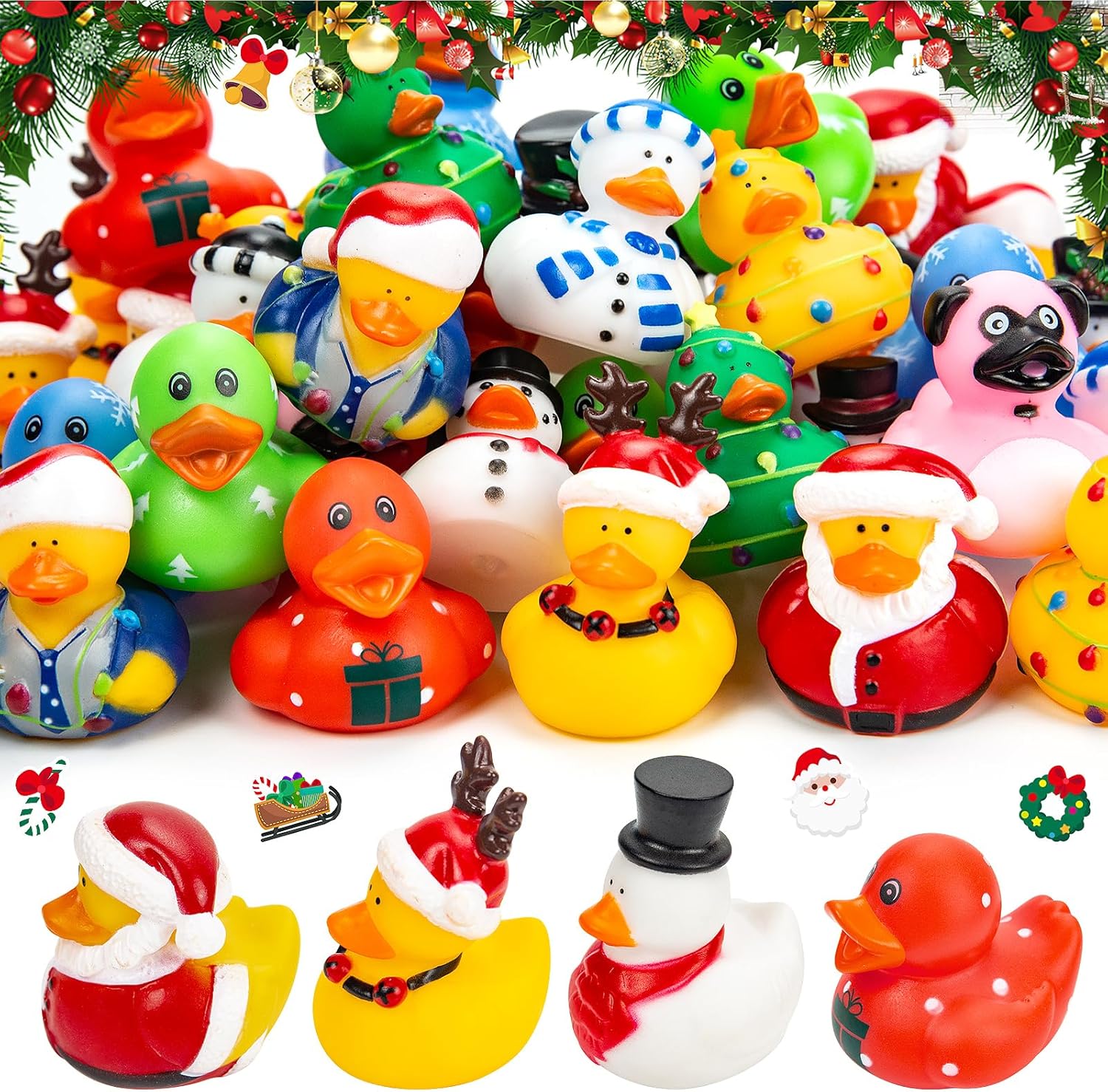 12-100 stks Kerst Badeendjes,  - Kids Toys Jeep recensie en prijs