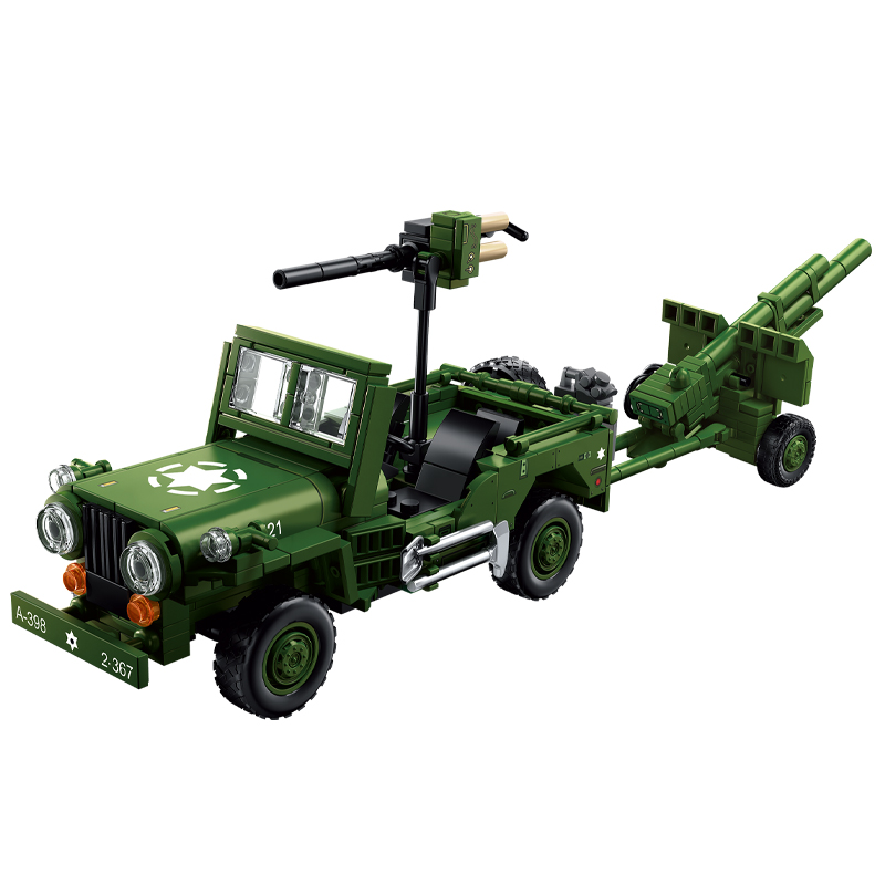 US Military Tank Series Bouwst - Kids Toys Jeep recensie en prijs
