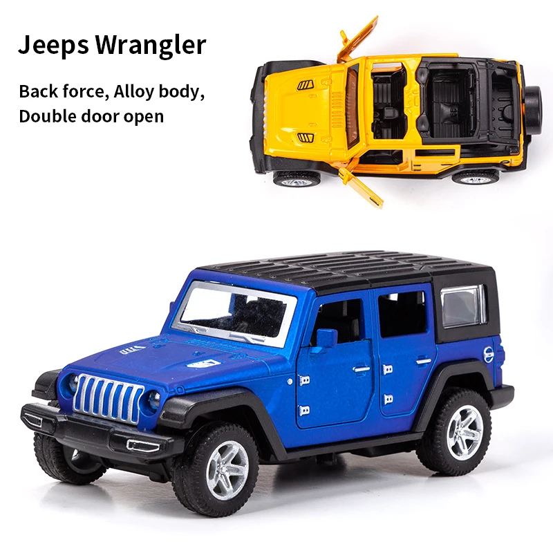 1:36 Legering JEEPS Wrangler A - Kids Toys Jeep recensie en prijs