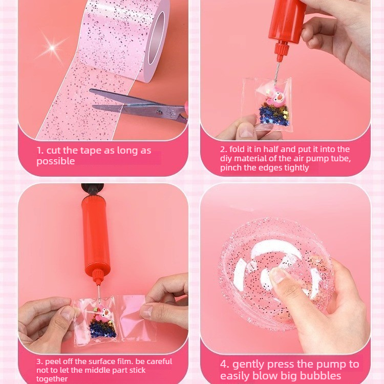 Glitter Nano Lijmset Bellenbla - Slime Making Kit recensie en prijs