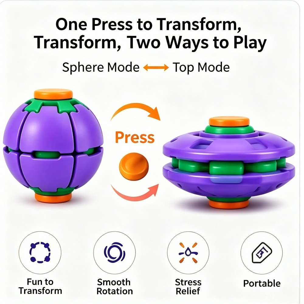 Transformeerbare Fidget Spinne - Kids Y Toys recensie en prijs