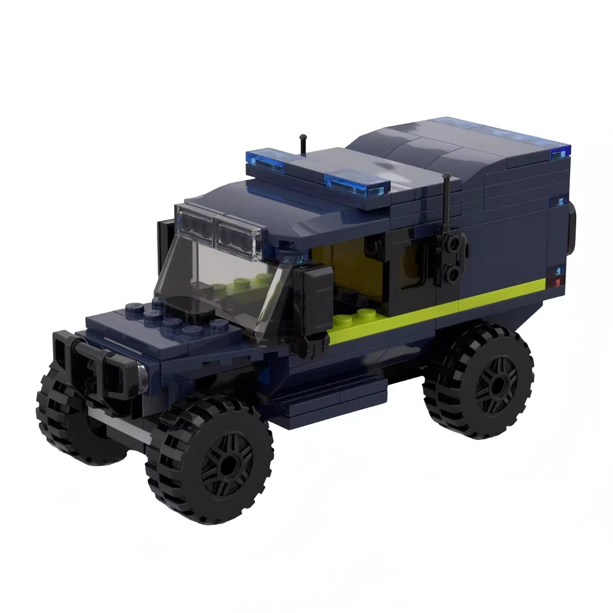 MOC Politie Multifunctioneel S - Kids Toys Jeep recensie en prijs